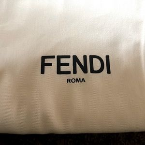 Fendi shoe dust covers, pair.